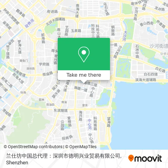兰仕坊中国总代理：深圳市德明兴业贸易有限公司 map