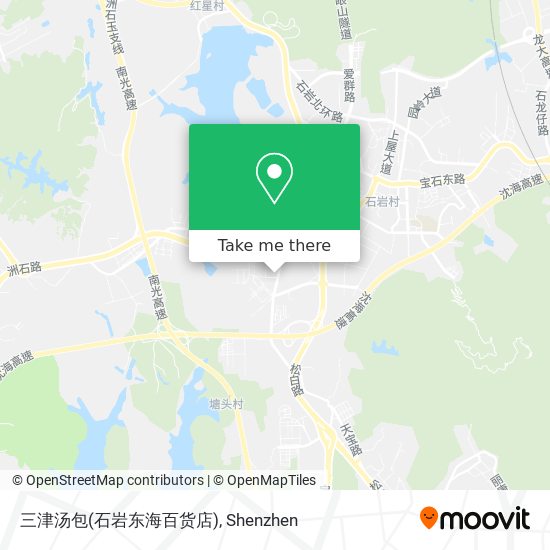 三津汤包(石岩东海百货店) map