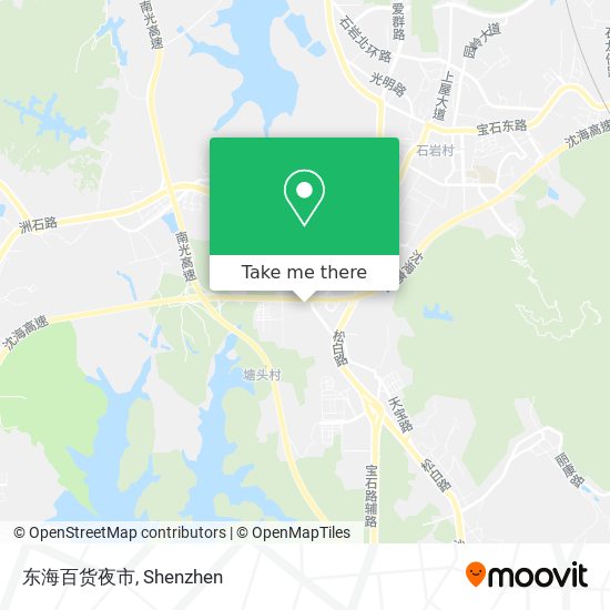 东海百货夜市 map