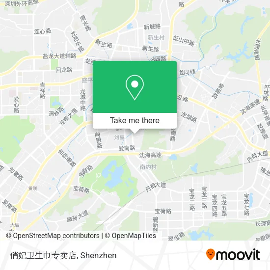 俏妃卫生巾专卖店 map