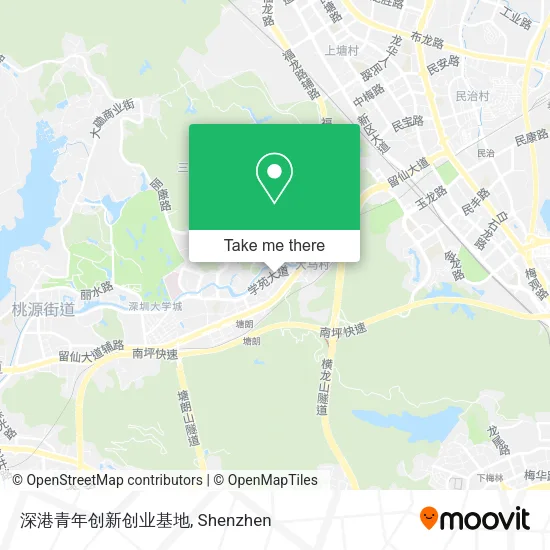 深港青年创新创业基地 map
