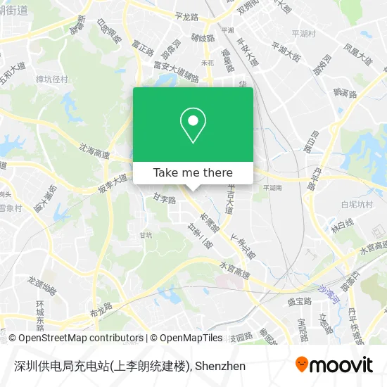 深圳供电局充电站(上李朗统建楼) map