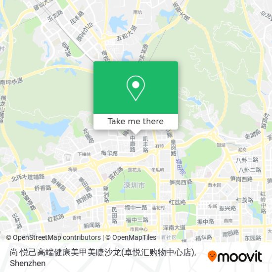 尚·悦己高端健康美甲美睫沙龙(卓悦汇购物中心店) map