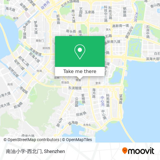 南油小学-西北门 map