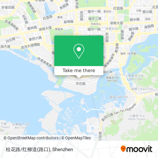 桂花路/红柳道(路口) map
