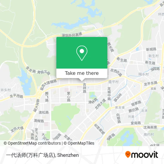 一代汤师(万科广场店) map