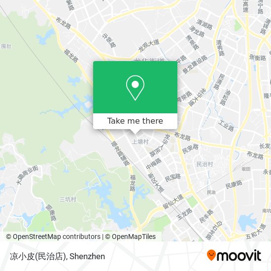 凉小皮(民治店) map