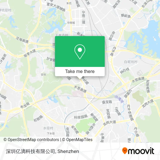 深圳亿滴科技有限公司 map