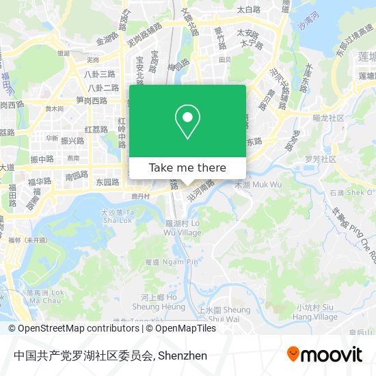 中国共产党罗湖社区委员会 map