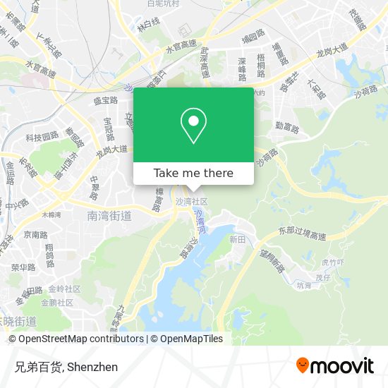 兄弟百货 map