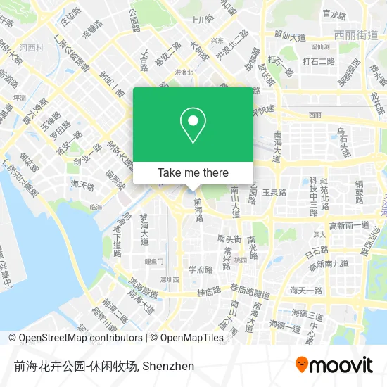 前海花卉公园-休闲牧场 map