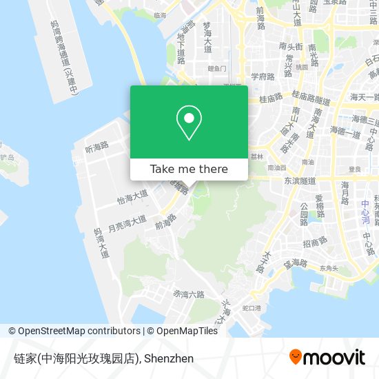 链家(中海阳光玫瑰园店) map