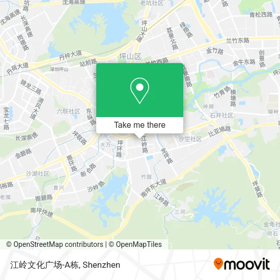 江岭文化广场-A栋 map
