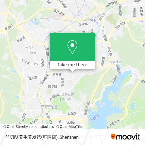丝贝朗养生养发馆(可园店) map