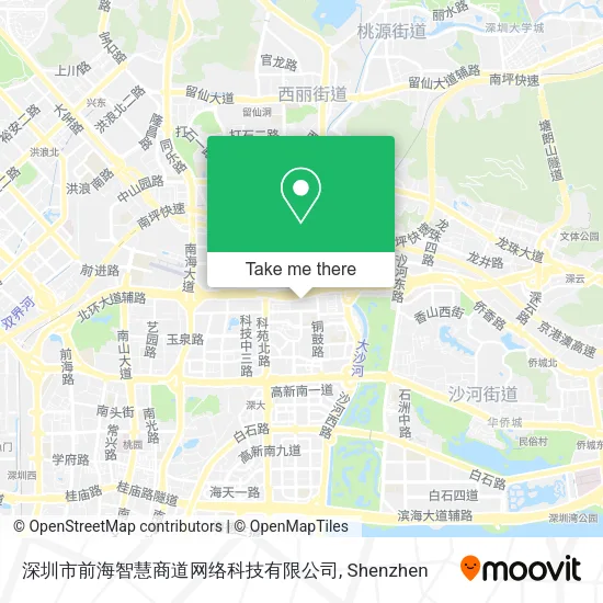 深圳市前海智慧商道网络科技有限公司 map