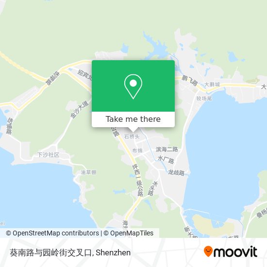 葵南路与园岭街交叉口 map
