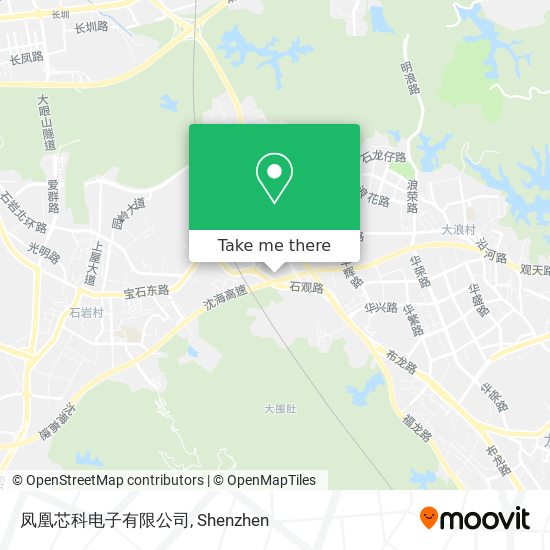凤凰芯科电子有限公司 map