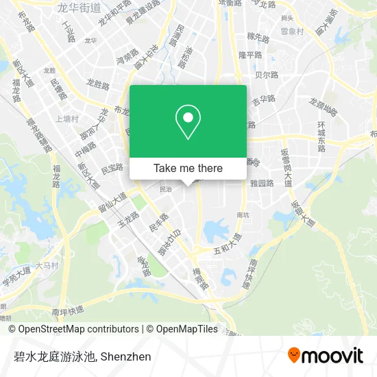 碧水龙庭游泳池 map