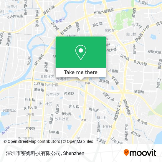 深圳市密姆科技有限公司 map