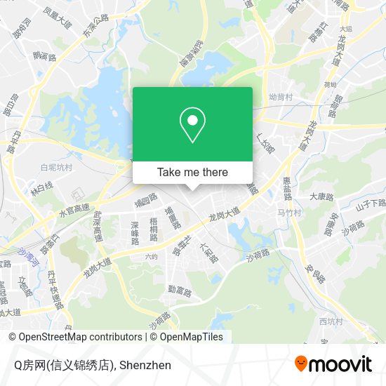 Q房网(信义锦绣店) map