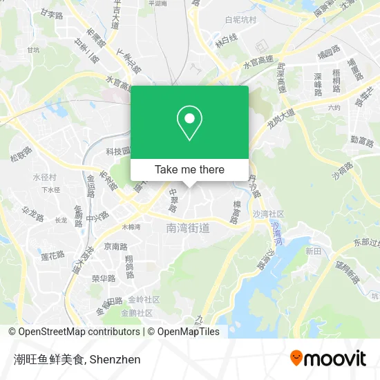 潮旺鱼鲜美食 map