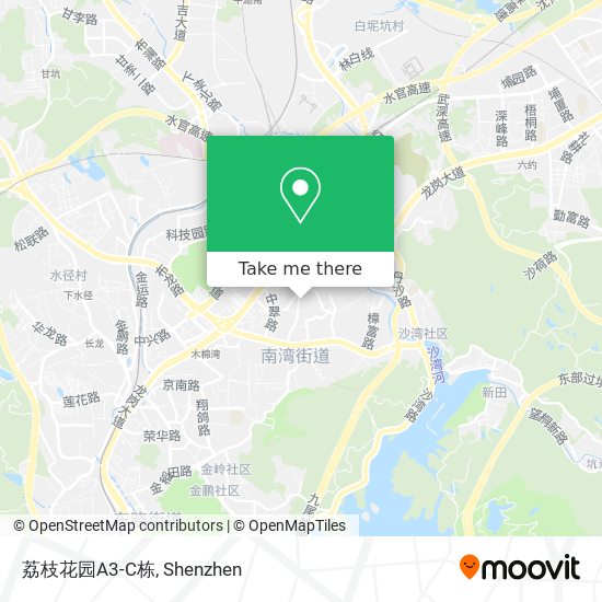 荔枝花园A3-C栋 map
