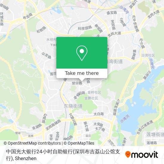 中国光大银行24小时自助银行(深圳布吉荔山公馆支行) map