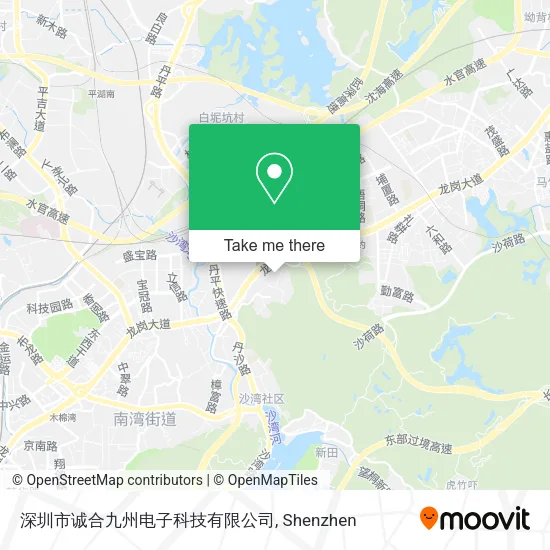 深圳市诚合九州电子科技有限公司 map