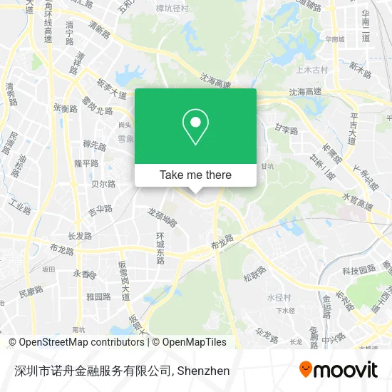 深圳市诺舟金融服务有限公司 map