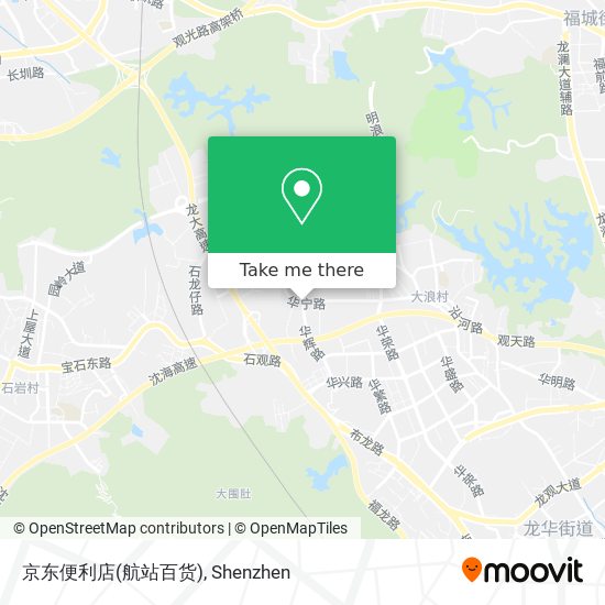 京东便利店(航站百货) map