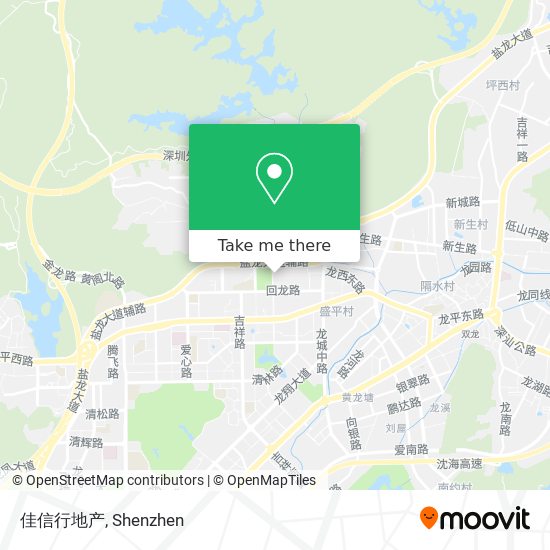 佳信行地产 map
