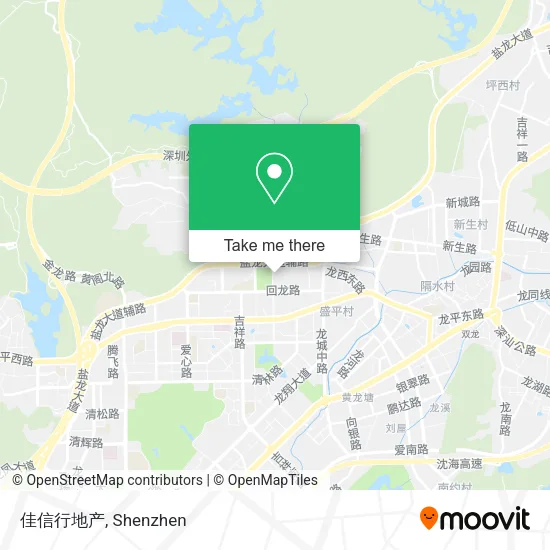 佳信行地产 map