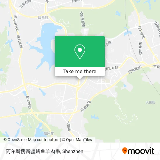 阿尔斯愣新疆烤鱼羊肉串 map