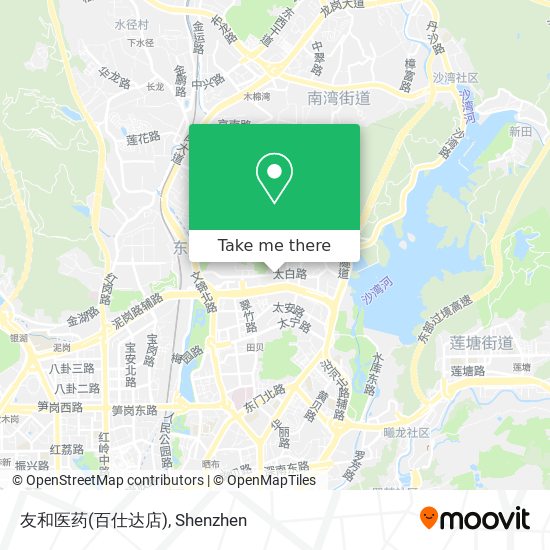 友和医药(百仕达店) map