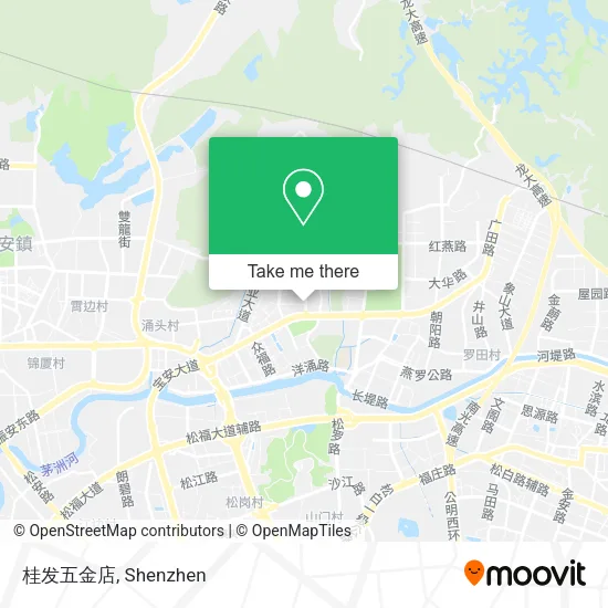 桂发五金店 map