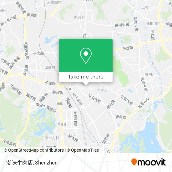 潮味牛肉店 map