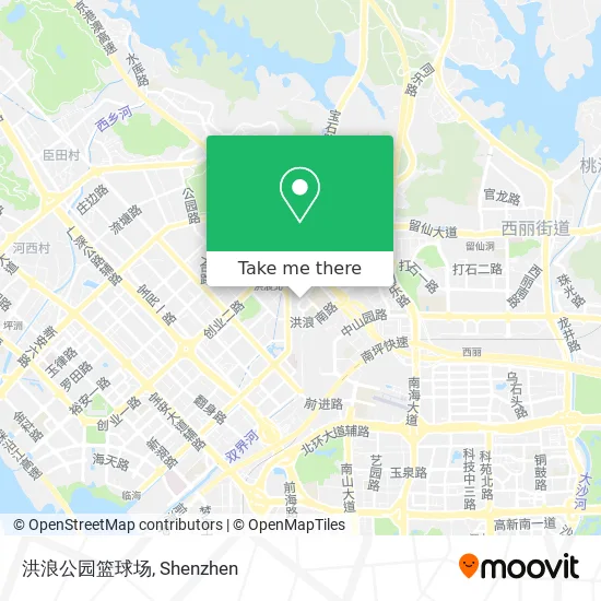 洪浪公园篮球场 map