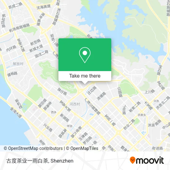 古度茶业一雨白茶 map