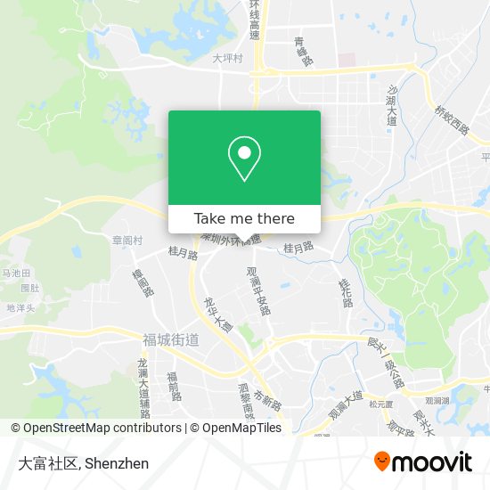 大富社区 map