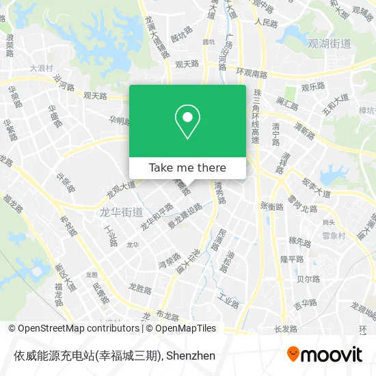 依威能源充电站(幸福城三期) map