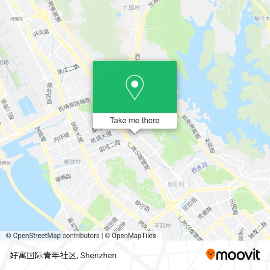 好寓国际青年社区 map