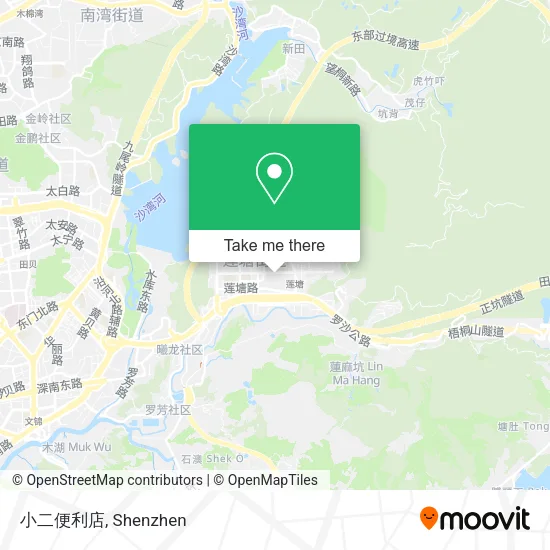 小二便利店 map