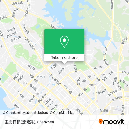 宝安日报(流塘路) map