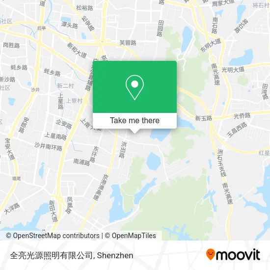 全亮光源照明有限公司 map
