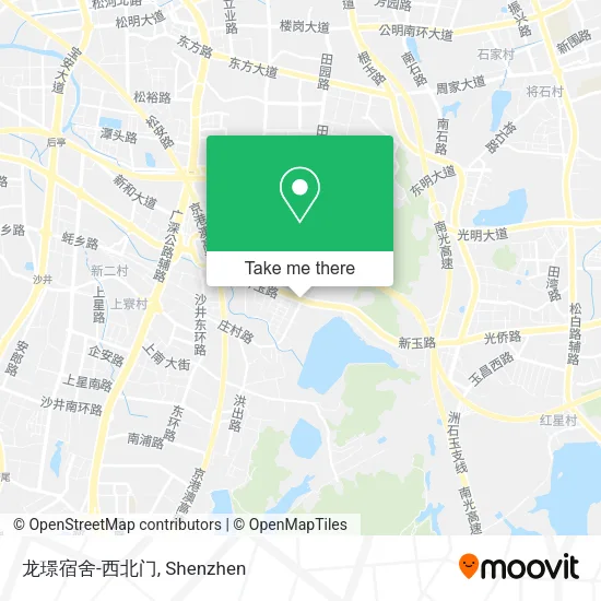 龙璟宿舍-西北门 map