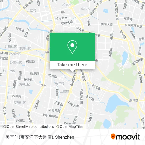 美宜佳(宝安洋下大道店) map