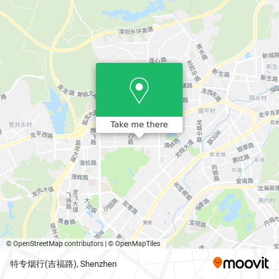 特专烟行(吉福路) map
