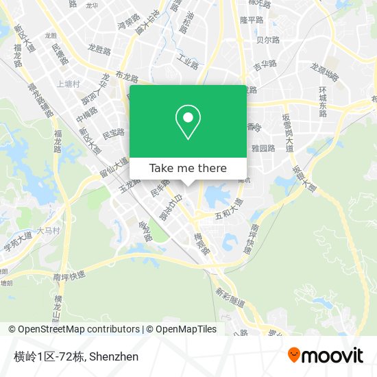 横岭1区-72栋 map