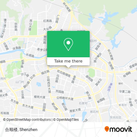 合顺楼 map