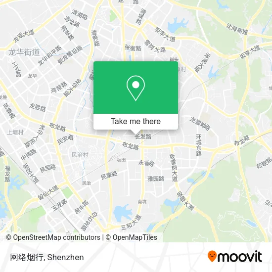网络烟行 map